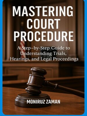 cover image of Mastering Court Procedure